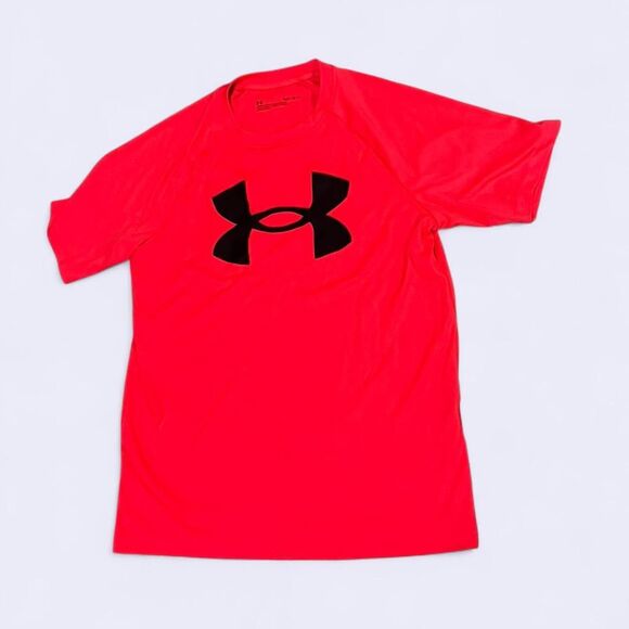 Under-armour Men's Red and Pink T-shirt - Picture 1 of 3